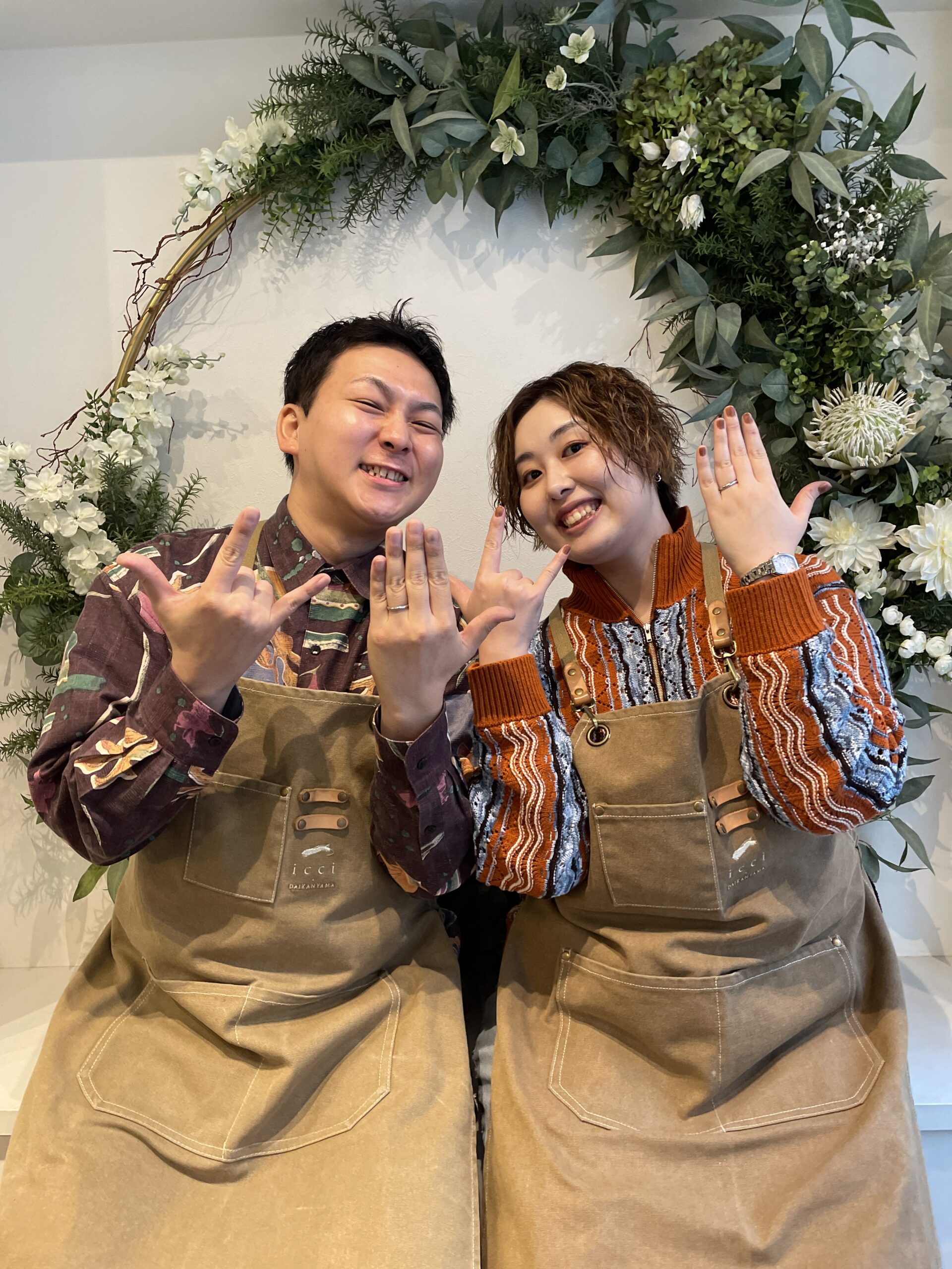 手作り結婚指輪|楽しみながら指輪作りが出来ました。